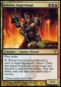 【FOIL】(DIS-R)Rakdos Augermage/ラクドスの穴開け魔道士(日,JP)
