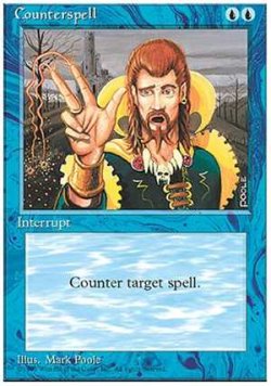 画像1: (4ED-U)Counterspell/対抗呪文(英,ENG)