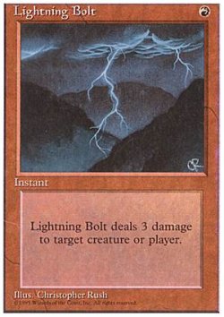 画像1: (4ED-C)Lightning Bolt/稲妻(英,ENG)