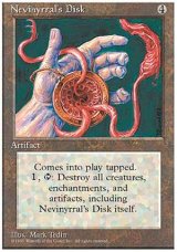 (4ED-R)Nevinyrral's Disk/ネビニラルの円盤(英,ENG)