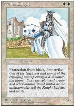 画像1: (4ED-FBB-U)White Knight/白騎士(日,JP)