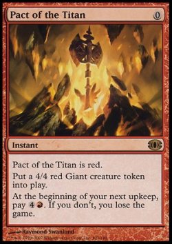 画像1: $FOIL$(FUT-R)Pact of the Titan/タイタンの契約(英,EN)