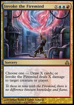 画像1: 【FOIL】(GPT-R)Invoke the Firemind/火想者の発動(日,JP)