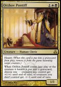 【FOIL】(GPT-R)Orzhov Pontiff/オルゾフの司教(日,JP)