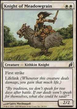 画像1: $FOIL$(LRW-U)Knight of Meadowgrain/メドウグレインの騎士(日,JP)