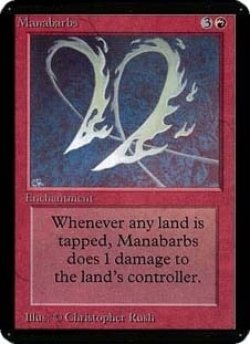 画像1: (LEA-RR)Manabarbs/魔力のとげ(英,EN)