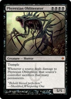 画像1: (NPH-MB)Phyrexian Obliterator/ファイレクシアの抹消者(英,EN)