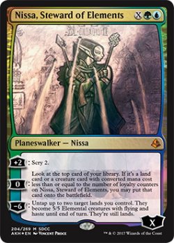 画像1: (SDCC2017)Nissa, Steward of Elements