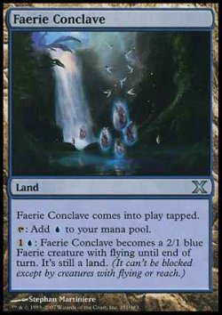 画像1: $FOIL$(10E-U)Faerie Conclave/フェアリーの集会場(JP)