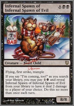 画像1: $FOIL$(UHG-RB)Infernal Spawn of Infernal Spawn of Evil