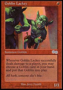 画像1: (USG-U)Goblin Lackey/ゴブリンの従僕(日,JP)