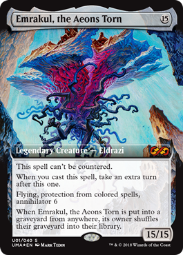 Uma Box Topper Mc Emrakul The Aeons Torn 引き裂かれし永劫 エムラクール 英 En Enndalgames買取館