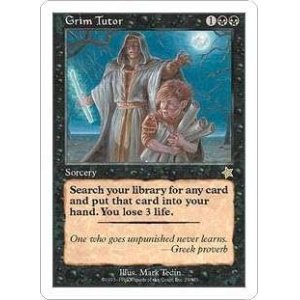 画像: (Starter1999)Grim tutor(英,EN)