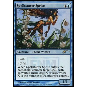 画像: (Promo-FNM)Spellstutter Sprite/呪文づまりのスプライト