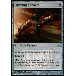 画像: (Promo-FNM)Lightning Greaves/稲妻のすね当て