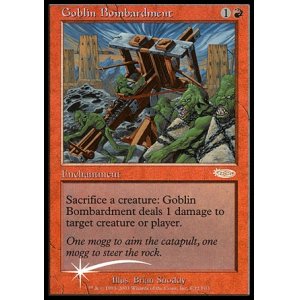 画像: (Promo-FNM)Goblin Bombardment/ゴブリンの砲撃