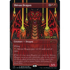 画像: (Promo-SLP)Shivan Dragon/シヴ山のドラゴン(英,EN)