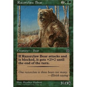 画像: (PO2-RG)Razorclaw Bear/カミソリ爪の熊(日,JP)