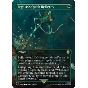 画像: 【Foil】【ボーダーレス】(LTC-RG)Legolas's Quick Reflexes【No.0493】