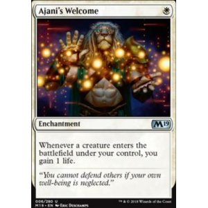 画像: (M19-UW)Ajani's Welcome/アジャニの歓迎(英,EN)