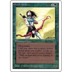 画像: (2ED-RG)Elvish Archers/エルフの射手