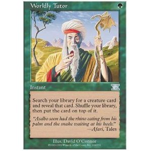 画像: (6ED-U)Worldly Tutor/俗世の教示者(JP)