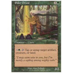 画像: $FOIL$(7ED-R)Elder Druid/上座ドルイド(日,JP)