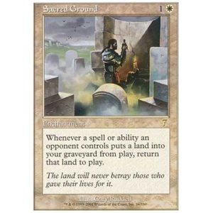 画像: $FOIL$(7ED-R)Sacred Ground/聖なる場(日,JP)