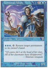 画像: $FOIL$(7ED-R)Temporal Adept/時間の名人(日,JP)
