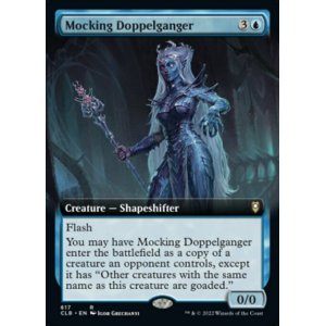 画像: 【統率者デッキ・拡張アート】(CLB-RU)Mocking Doppelganger/嘲笑するドッペルゲンガー(日,JP)
