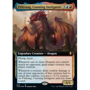 画像: 【Foil】【統率者デッキ・拡張アート】(CLB-MM)Firkraag, Cunning Instigator/狡猾な扇動者、フィルクラーグ(日,JP)