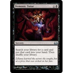 画像: (DDC-UB)Demonic Tutor/悪魔の教示者(英,EN)