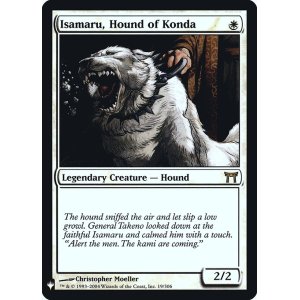 画像: 【Foil】(MB1-RW)Isamaru, Hound of Konda/今田家の猟犬、勇丸(英,EN)