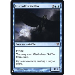 画像: 【Foil】(MB1-MU)Misthollow Griffin/霧虚ろのグリフィン(英,EN)
