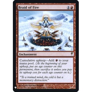 画像: 【Foil】(MB1-RR)Braid of Fire/炎の編み込み(英,EN)