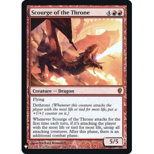 画像: 【Foil】(MB1-MR)Scourge of the Throne/玉座の災い魔(英,EN)