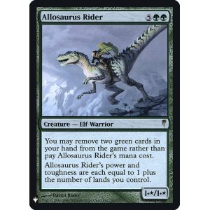 画像: 【Foil】(MB1-RG)Allosaurus Rider/アロサウルス乗り(英,EN)