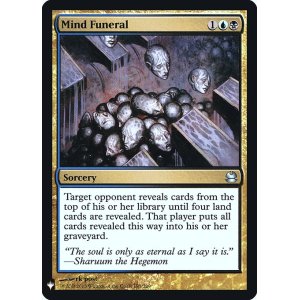 画像: 【Foil】(MB1-UM)Mind Funeral/精神の葬送(英,EN)