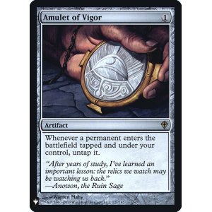 画像: 【Foil】(MB1-RA)Amulet of Vigor/精力の護符(英,EN)