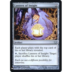 画像: 【Foil】(MB1-UA)Lantern of Insight/洞察のランタン(英,EN)