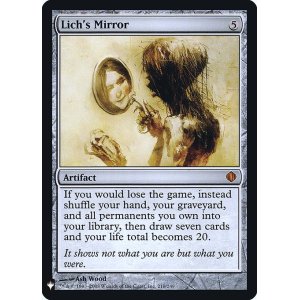 画像: 【Foil】(MB1-MA)Lich's Mirror/死者の鏡(英,EN)