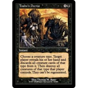画像: (INV-RB)Tsabo's Decree/サーボの命令(英,EN)