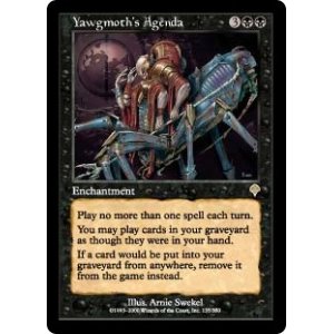 画像: (INV-RB)Yawgmoth's Agenda/ヨーグモスの行動計画(英,EN)