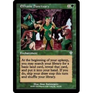 画像: 【Foil】(INV-UG)Elfhame Sanctuary/エルフェイムの聖域(日,JP)