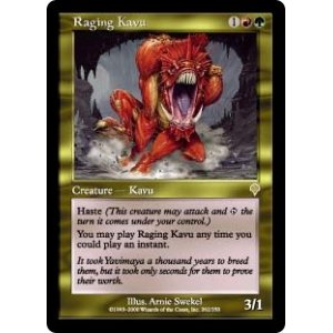 画像: 【Foil】(INV-RM)Raging Kavu/怒り狂うカヴー(日,JP)