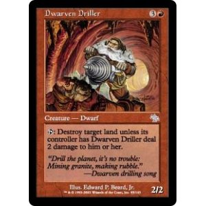 画像: 【Foil】(JUD-UR)Dwarven Driller/穿つドワーフ(日,JP)