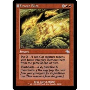 画像: 【Foil】(JUD-UR)Firecat Blitz/火猫の襲撃(日,JP)
