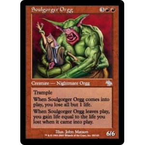 画像: 【Foil】(JUD-UR)Soulgorger Orgg/魂喰らいのオーグ(日,JP)
