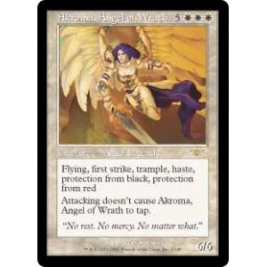 画像: 【Foil】(LGN-RW)Akroma, Angel of Wrath/怒りの天使アクローマ(日,JP)