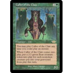 画像: 【Foil】(LGN-RG)Caller of the Claw/鉤爪の統率者(日,JP)